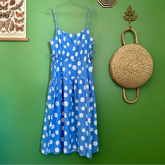 Blue Floral Sundress - Picture 3 of 5